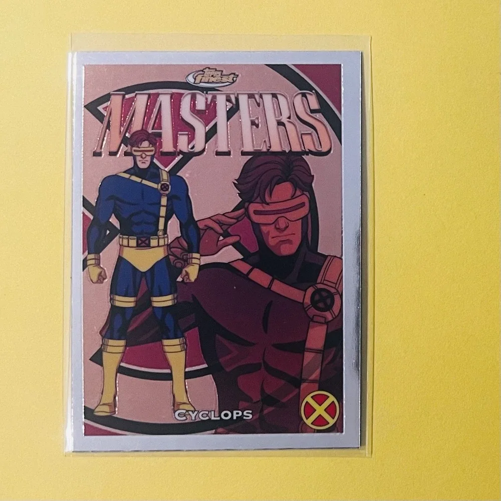 2025 Topps Finest Marvel Cyclops #41 Masters‎ Card X-Men